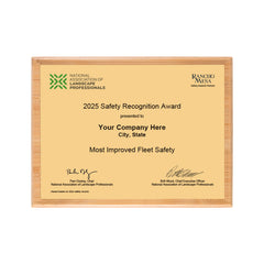 SAFETY - Most Improved Fleet Safety